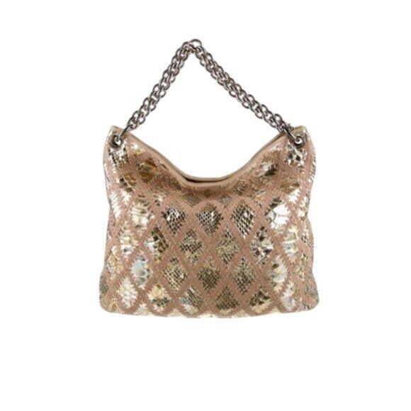 Chanel Python Soft & Chain Hobo - Picture 1 of 14